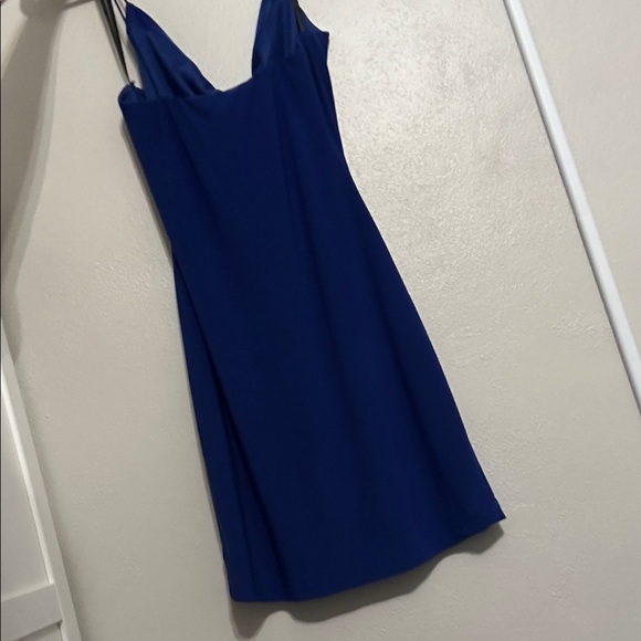 Darling Royal Blue Mini Dress - Picture 5 of 6